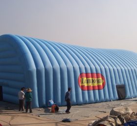 tent1-351 파란색 공기 주입 텐트