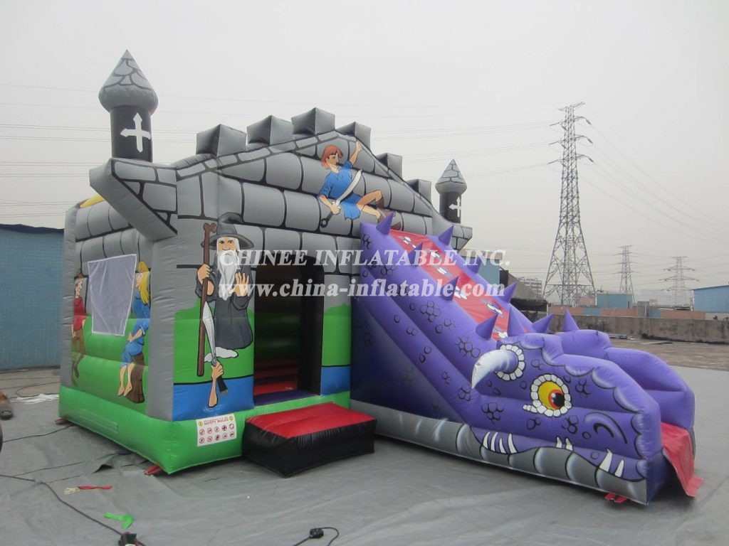 T2-2757 Castle Inflatable Bouncers