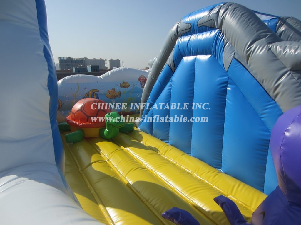 T2-3183 Undersea World Inflatable Bouncers