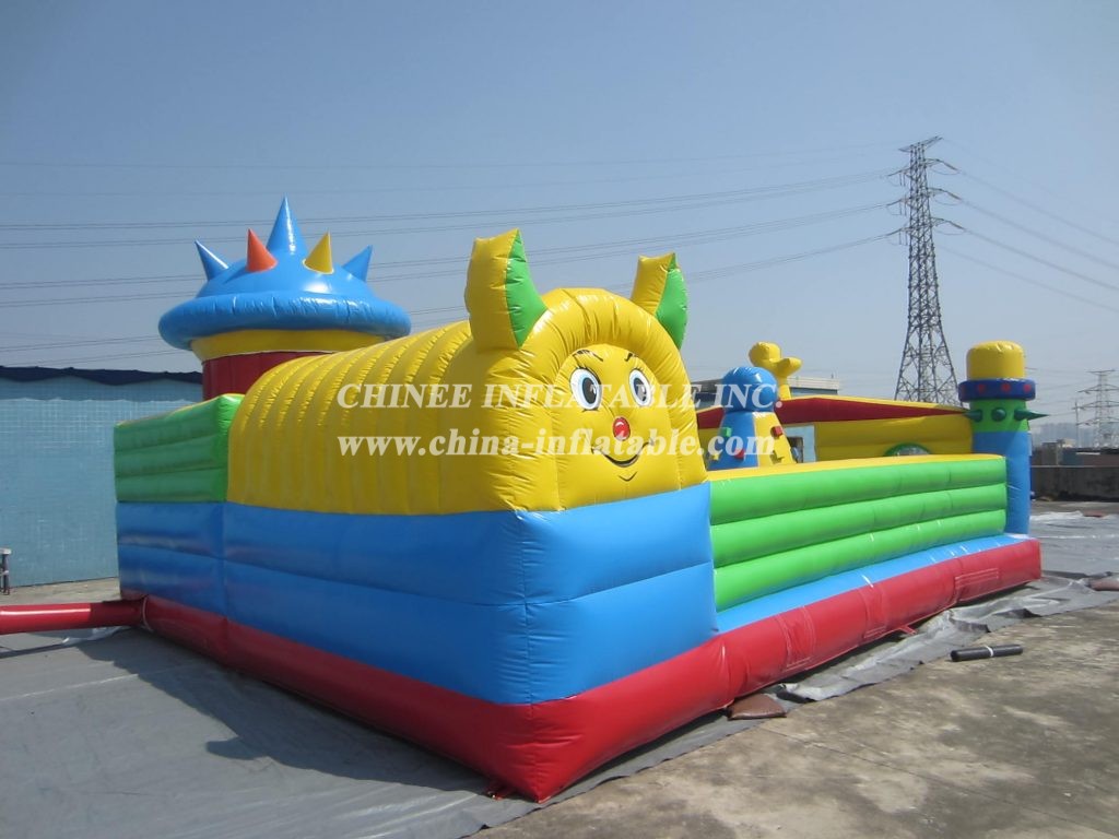 T6-355 Doraemon Giant Inflatable Amusing Park Ground Gamd For Kids