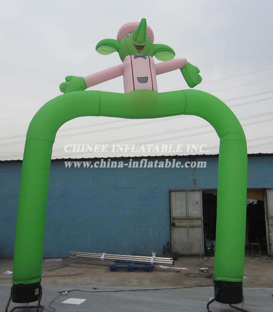 D2-135 Inflatable Monster Air Dancer With 2 Legs