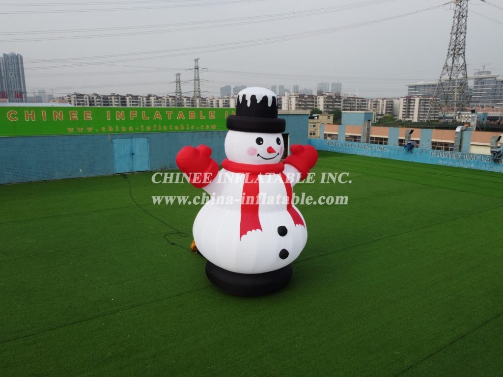 C1-166 Inflatable Christmas Snowman Decoration