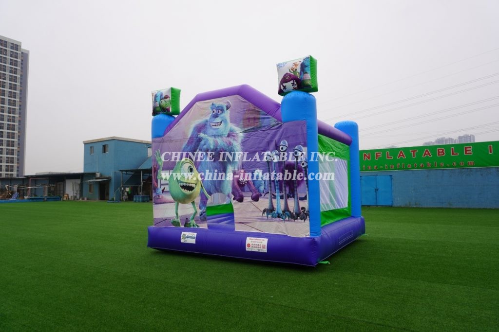 T2-2988 Monsters, Inc. Theme Bouncer Castle Combo