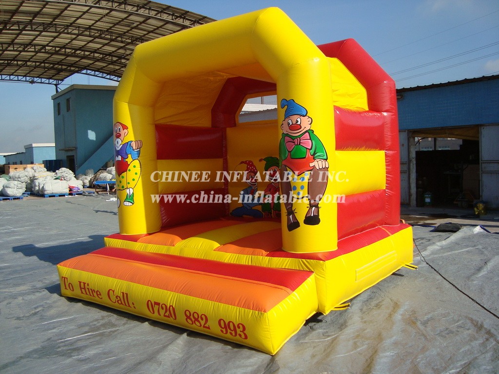 T2-2732 Clown Inflatable Bouncers