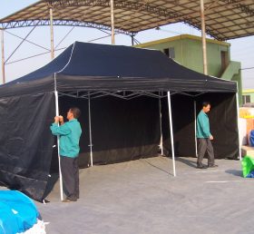 F1-40 상업용 블랙 폴딩 텐트