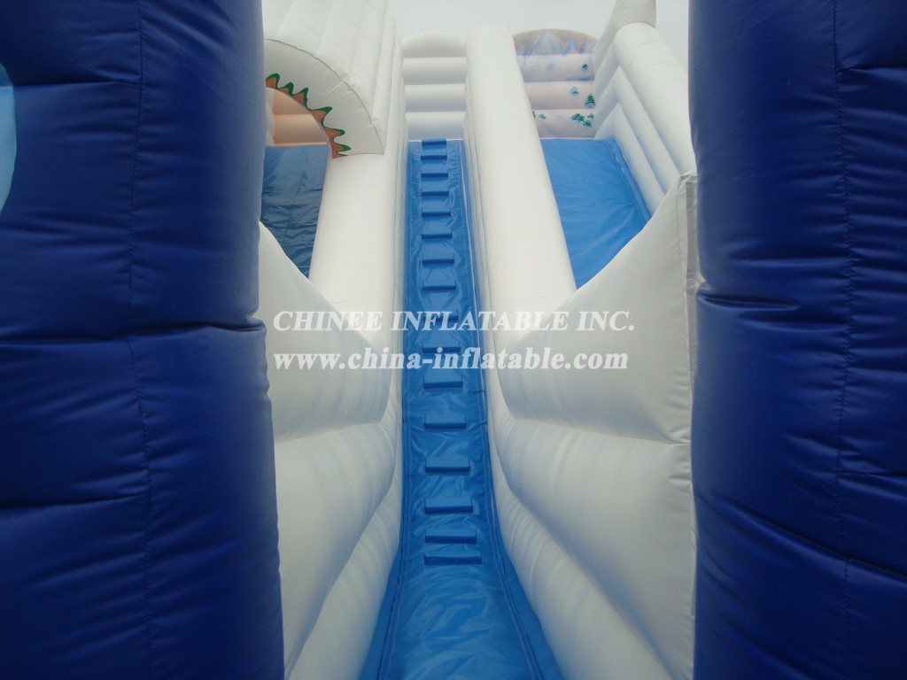 T8-690 Penguin Inflatable Slide Giant Slide For Kid