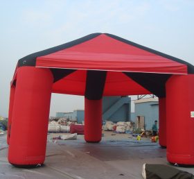 Tent1-417 옥외 빨간색 공기 주입 텐트