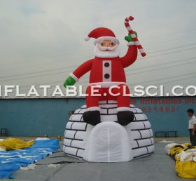 C1-163 크리스마스 공기주입 장난감 산타
