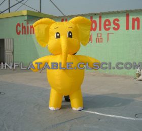 M1-22 노란코끼리 공기주입 모바일 카툰