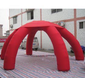 Tent1-323 빨간색 광고 돔 공기 주입 텐트