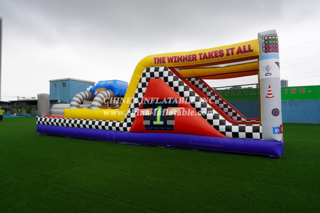 T7-567 Inflatable Obstacle Course Party For Team Events Racing Game