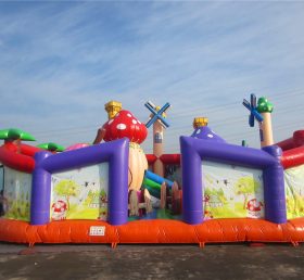 T6-460 팜메가 공기주입 놀이공원 어린이 지상장애물 놀이