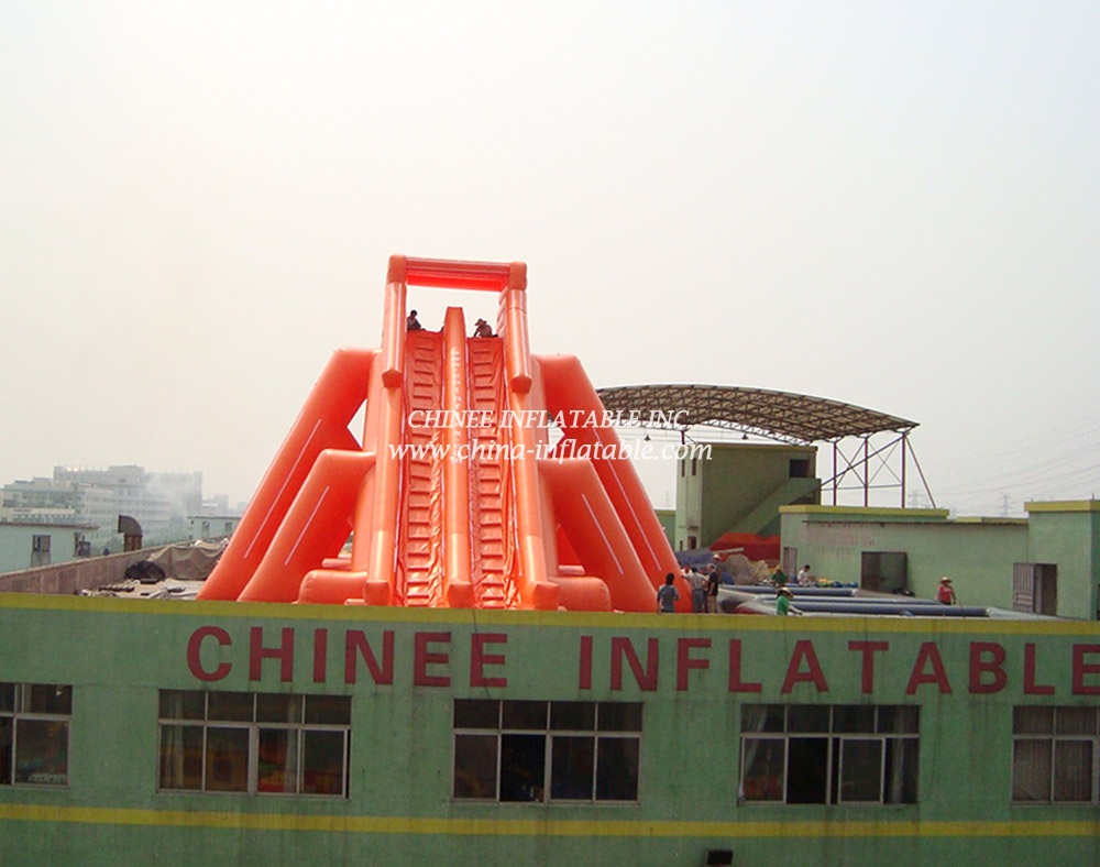 T8-808 Inflatable Slide Orange Slide