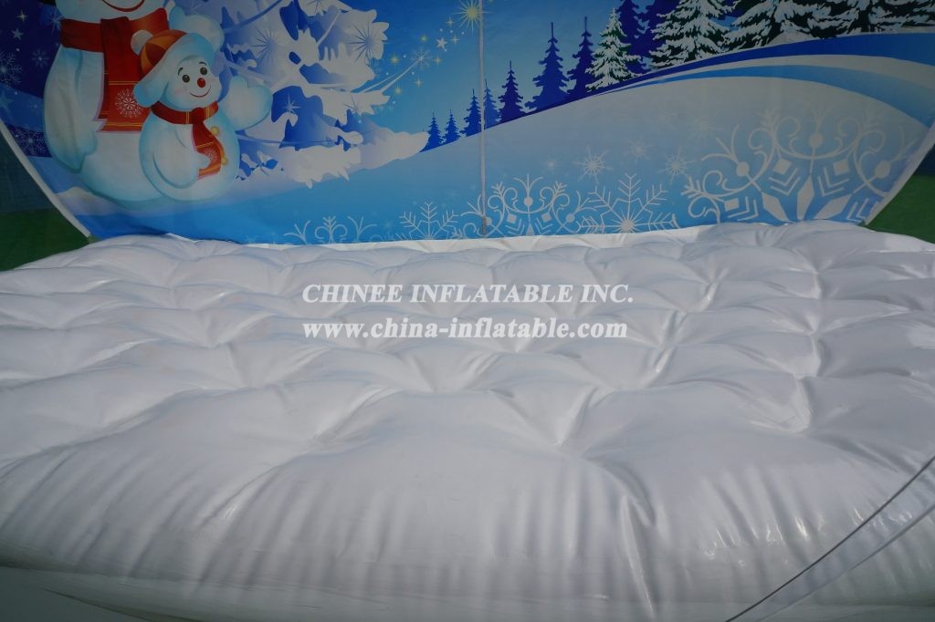 T2-3408 Bubble Snowball Christmas Bouncer