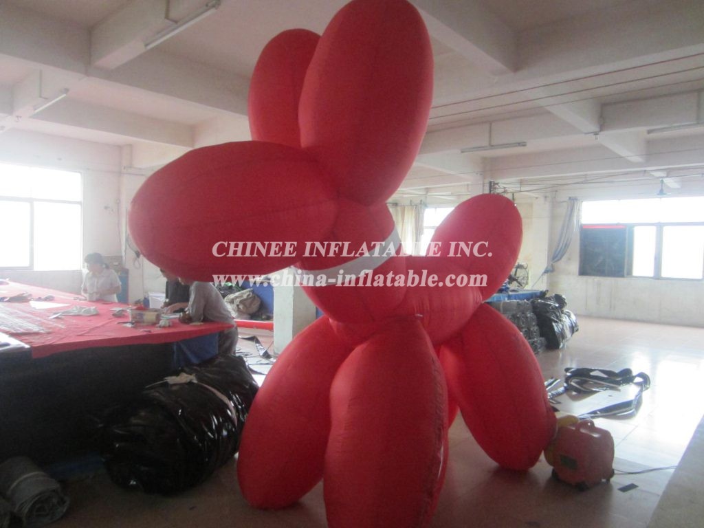 Cartoon2-104 Giant Red Dog Inflatable Cartoons