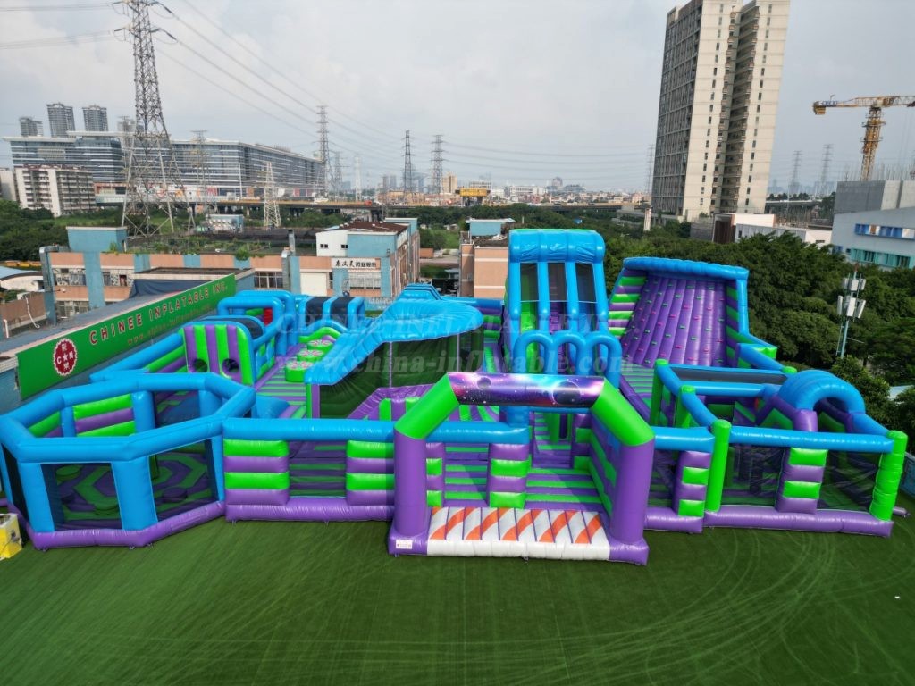 GF2-035 625m² Giant Inflatable Obstacle Course Park