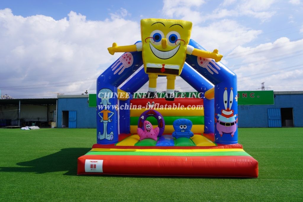 T2-3339B Spongebob Jumper Castle