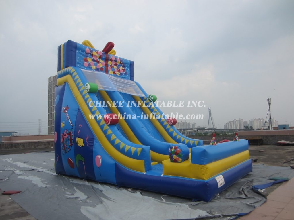 T8-2101 Birthday Party Giet Box Slide