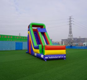 T8-444B 클래식 공기 주입 미끄럼틀 야외 미끄럼틀 마른 미끄럼틀 Chinee inflatables