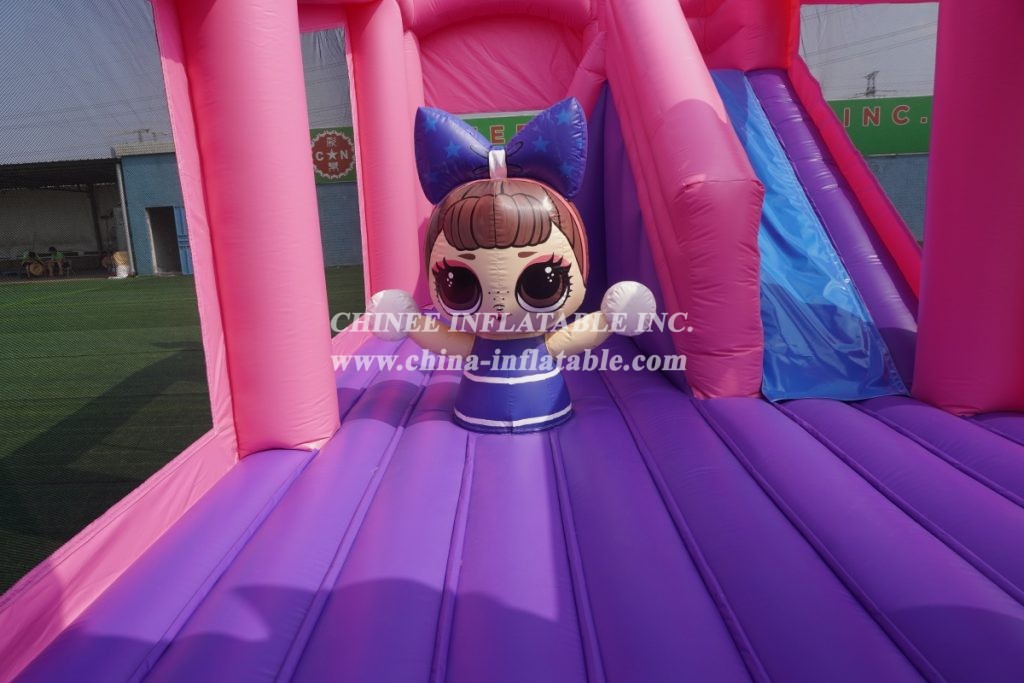 T5-1002E L.O.L.Surprise Bouncy Castle Combo Slide