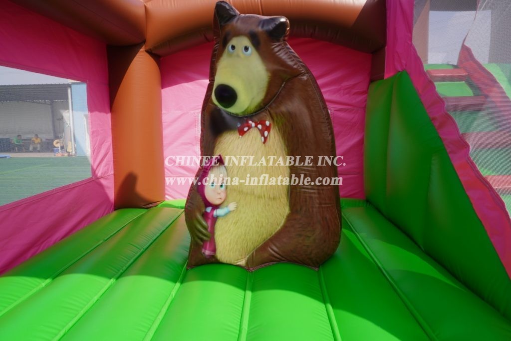 T5-001D Masha And The Bear Bouncy Castle