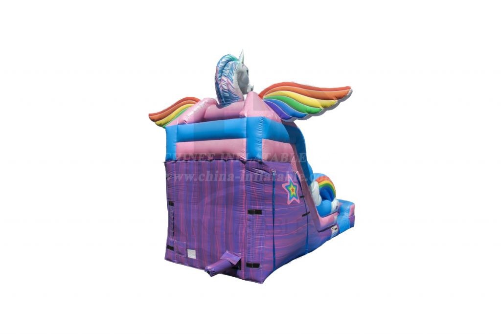 T8-4024 16 Ft Unicorn Water Slide