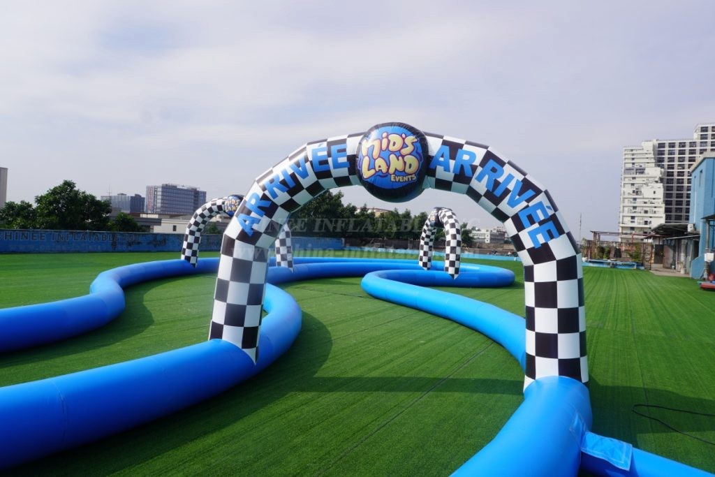 T11-3042 S Shape Inflatable Race Track