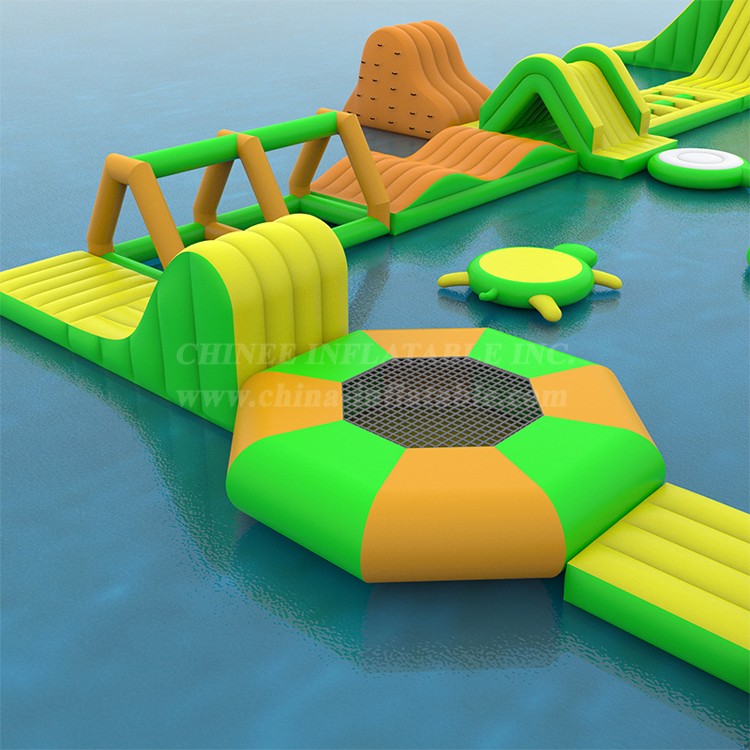 S135 Inflatable Water Park Aqua Park Water Island