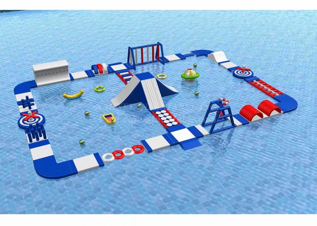 S162 Inflatable Water Park Aqua Park Water Island