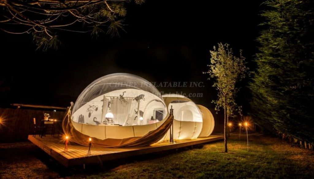 Tent1-5014 Transparent Bubble Tents Outdoor Camping Tent