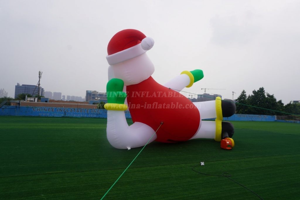 C1-288 Inflatable Santa Claus Lying Sideways