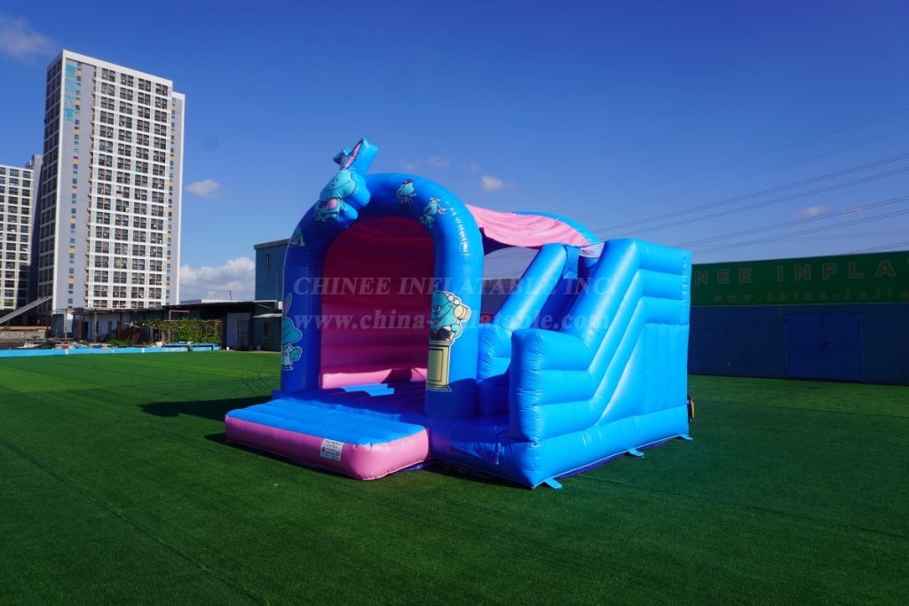 T2-1503B Rabbit Bouncy Castle With Slide