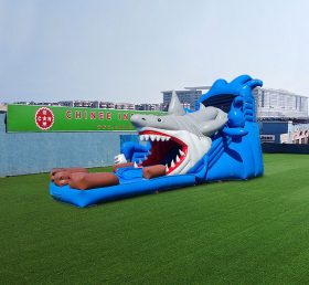 T8-4229 상어 공기주입수 미끄럼틀