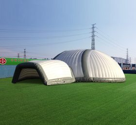 Tent1-4610 터널이 있는 대규모 전시 돔 텐트