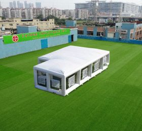 Tent1-4676 특수건물 흰색 공기주입전시장