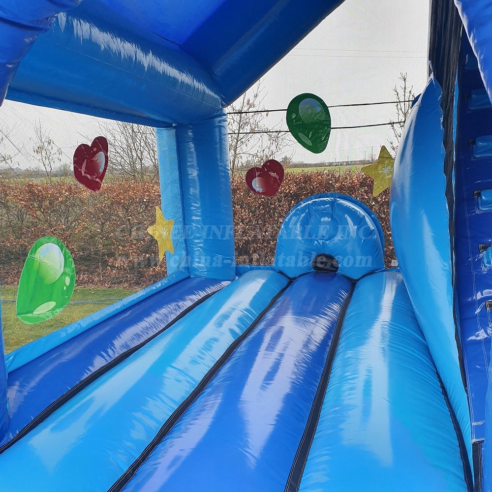 T2-4889 Party Bouncy Castle With Slide
