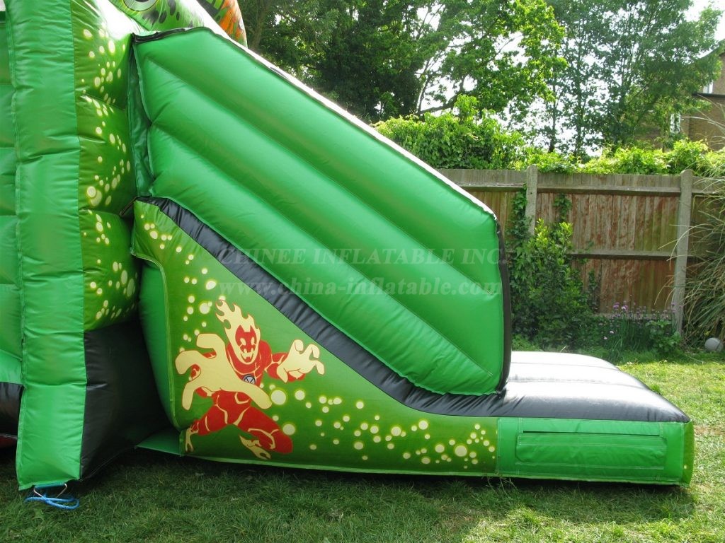 T2-4495 Ben 10 Bouncy Castle With Slide