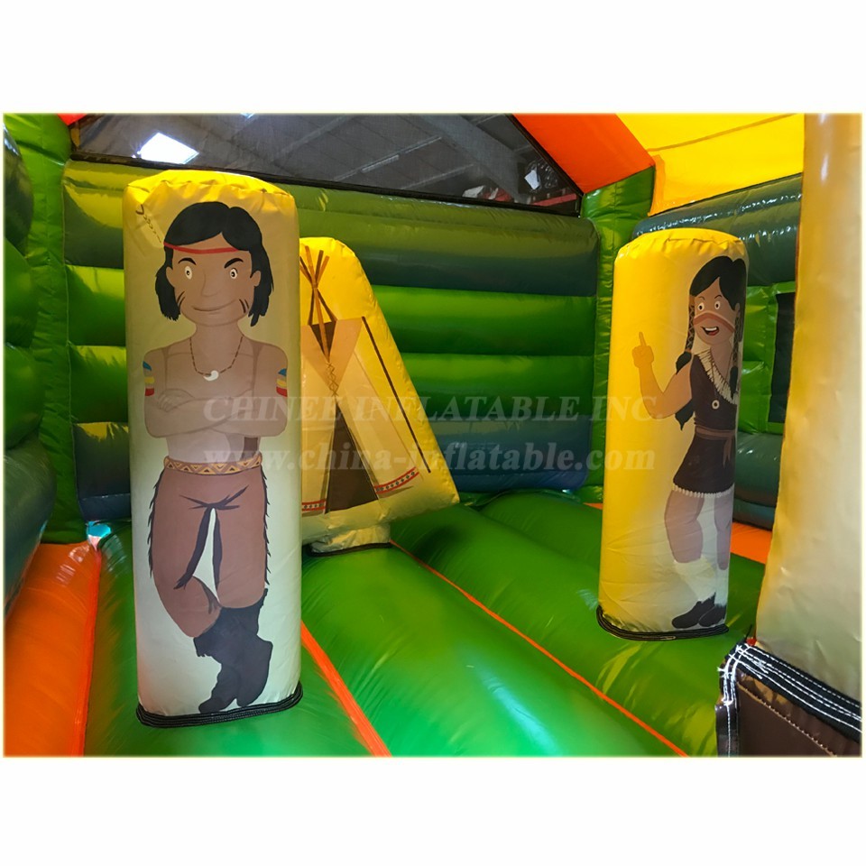 T2-4853 American Indian Inflatable Combo