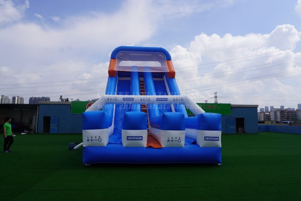 T8-521B Giant Dual Lane Inflatable Slide