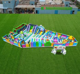 GF2-127 맞춤형 다채로운 다각형 대형 풍선 놀이터 풍선 점프 성
