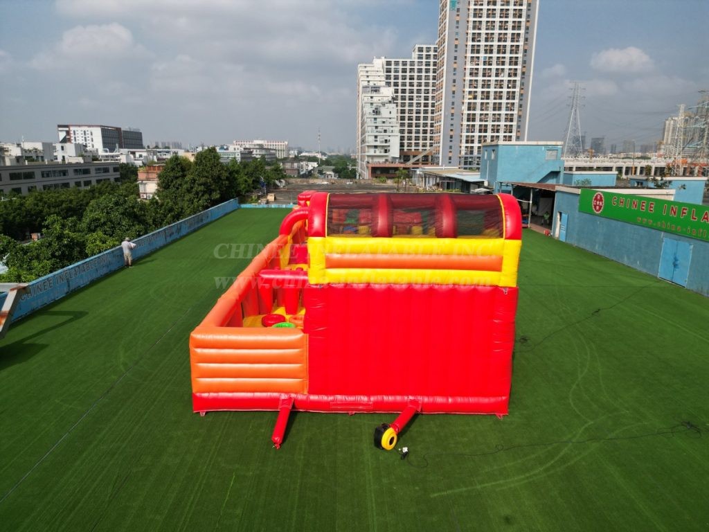 GF2-087 200m² Giant Inflatable Obstacle Course Park