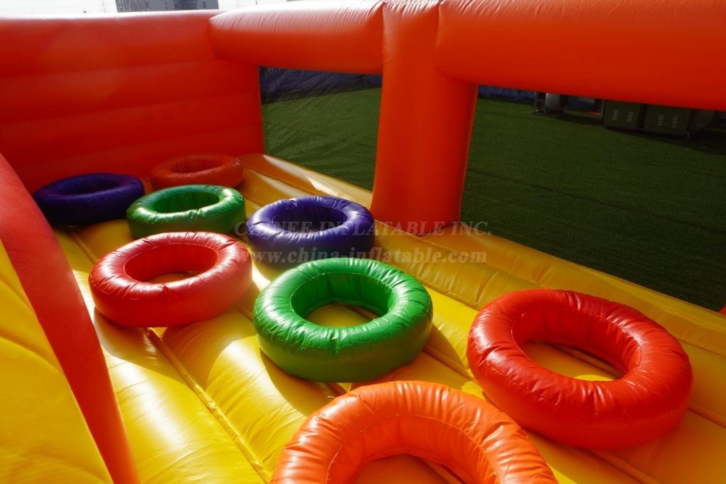 GF2-087 200m² Giant Inflatable Obstacle Course Park