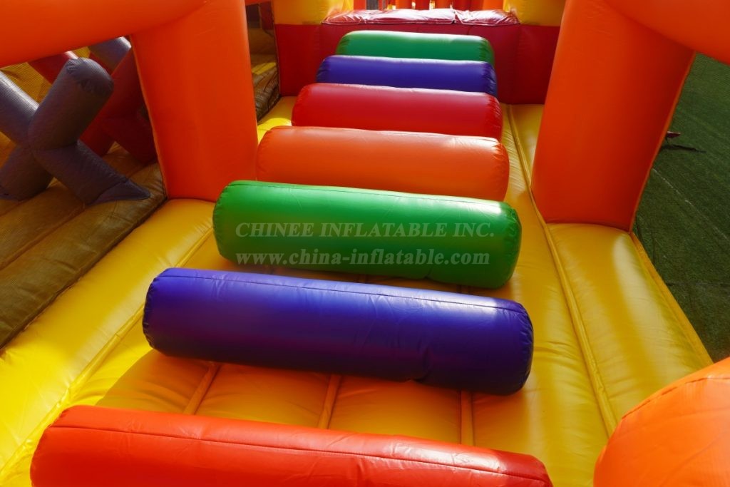 GF2-087 200m² Giant Inflatable Obstacle Course Park