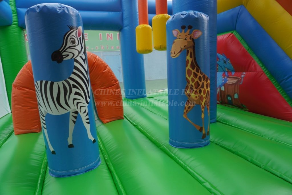 T2-8001 FairyTale Bouncy Castle & Slide