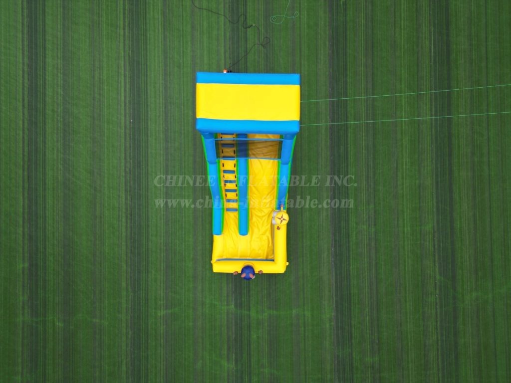 T8-4209B Minions Theme Inflatable Slide