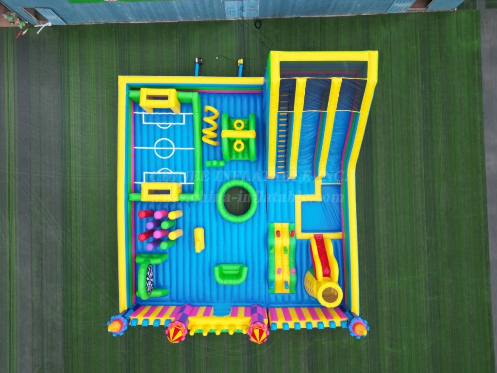 GF2-160C Giant Inflatable Castle Park