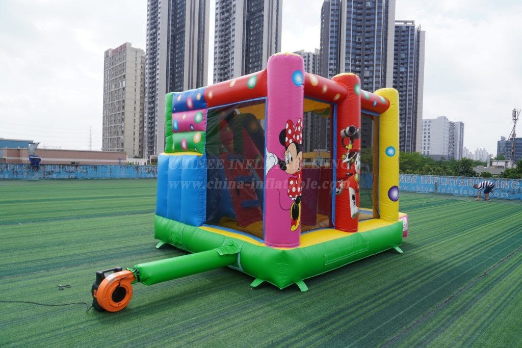 T2-8201 Cartoon Character Collection Inflatable Bounce House