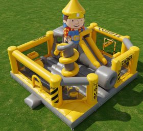 T2-8519 Bob The Builder Inflatable Combo...