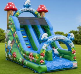 T8-8350 The Smurfs Theme Inflatable Dry ...