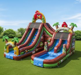 T8-8602 Angry Birds Theme Inflatable Wat...